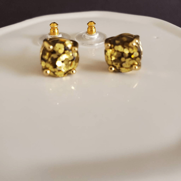 Kate Spade Glitter Earrings‎ - Picture 1 of 7